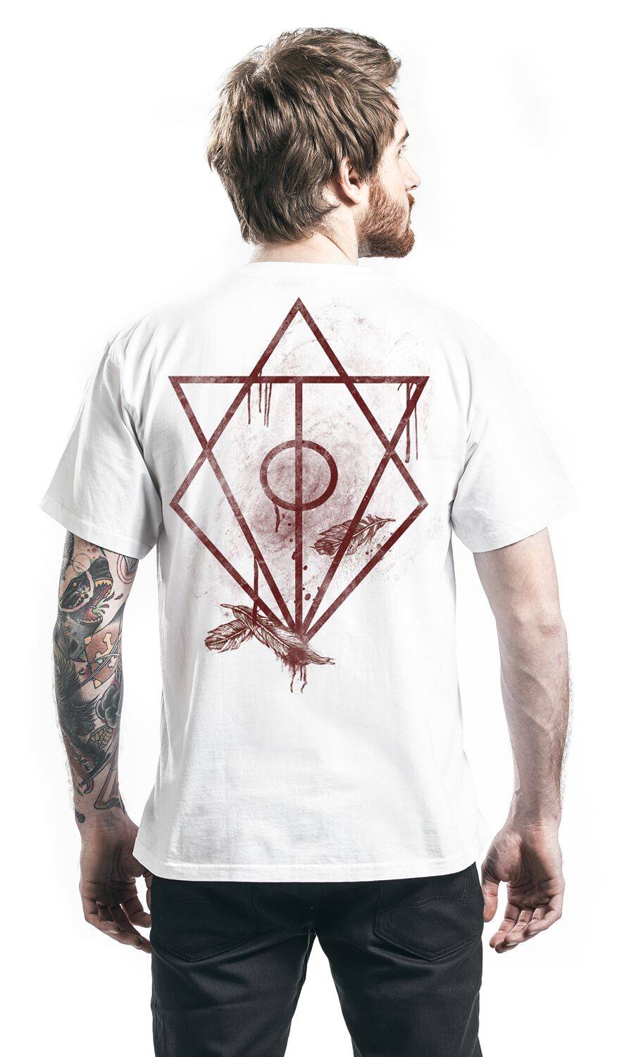 EMP "All For Me" T-Shirt Weiß Von In Flames