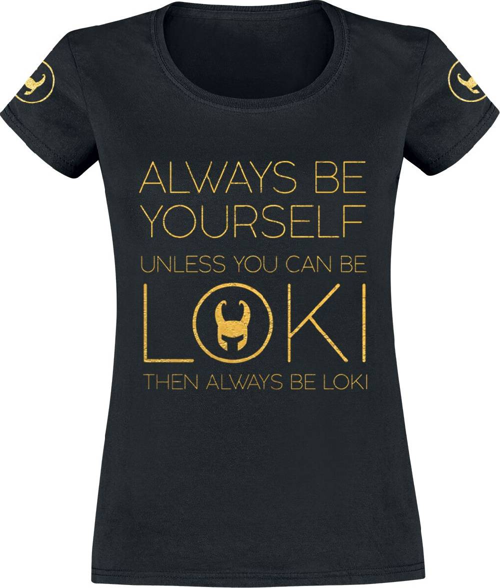 EMP "Always Be Yourself" T-Shirt schwarz von Loki