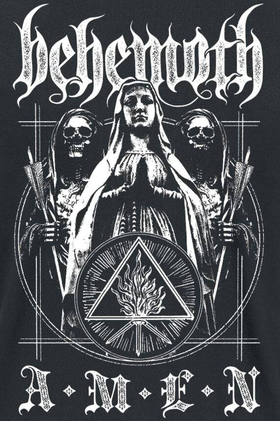 EMP "Amen" T-Shirt Schwarz Von Behemoth