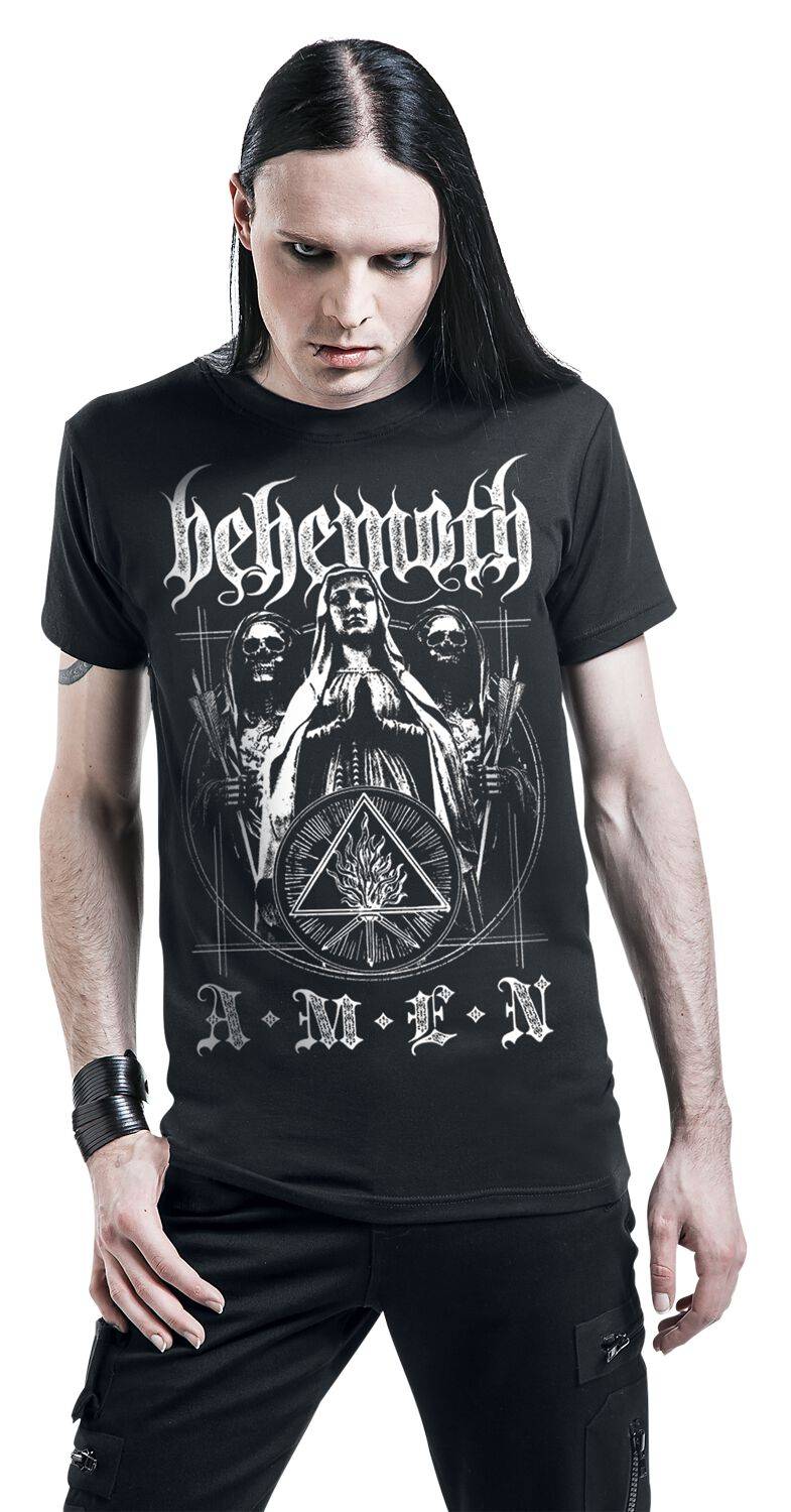 EMP "Amen" T-Shirt Schwarz Von Behemoth