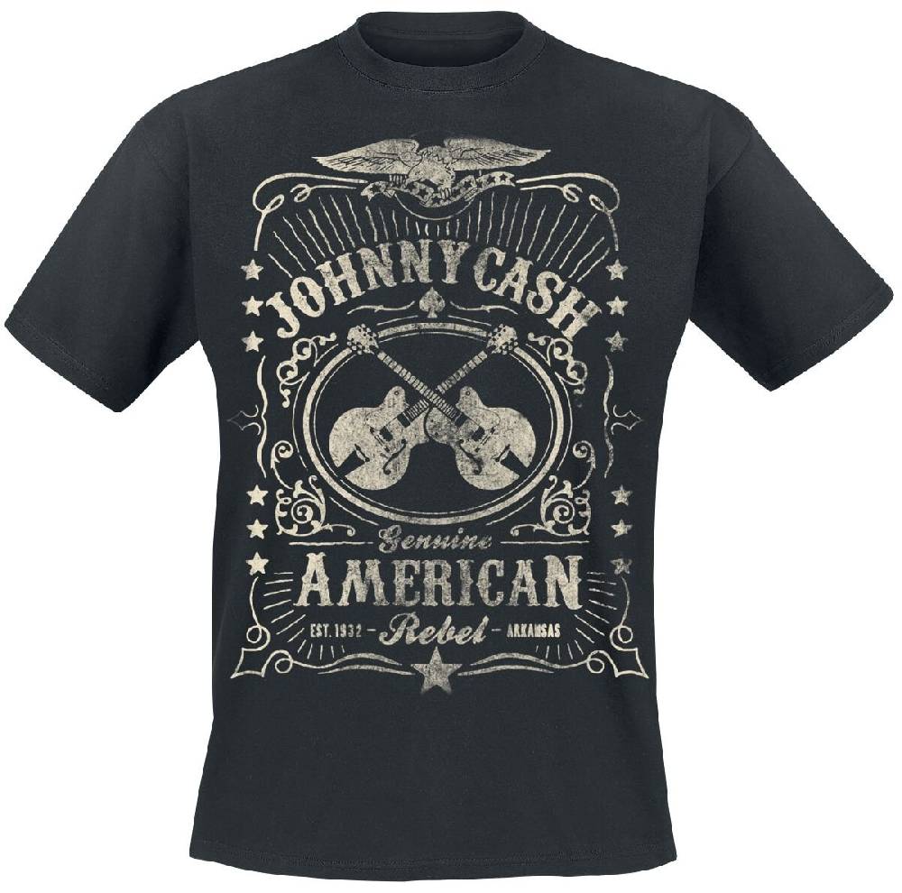 EMP "American Rebel" T-Shirt schwarz von Johnny Cash