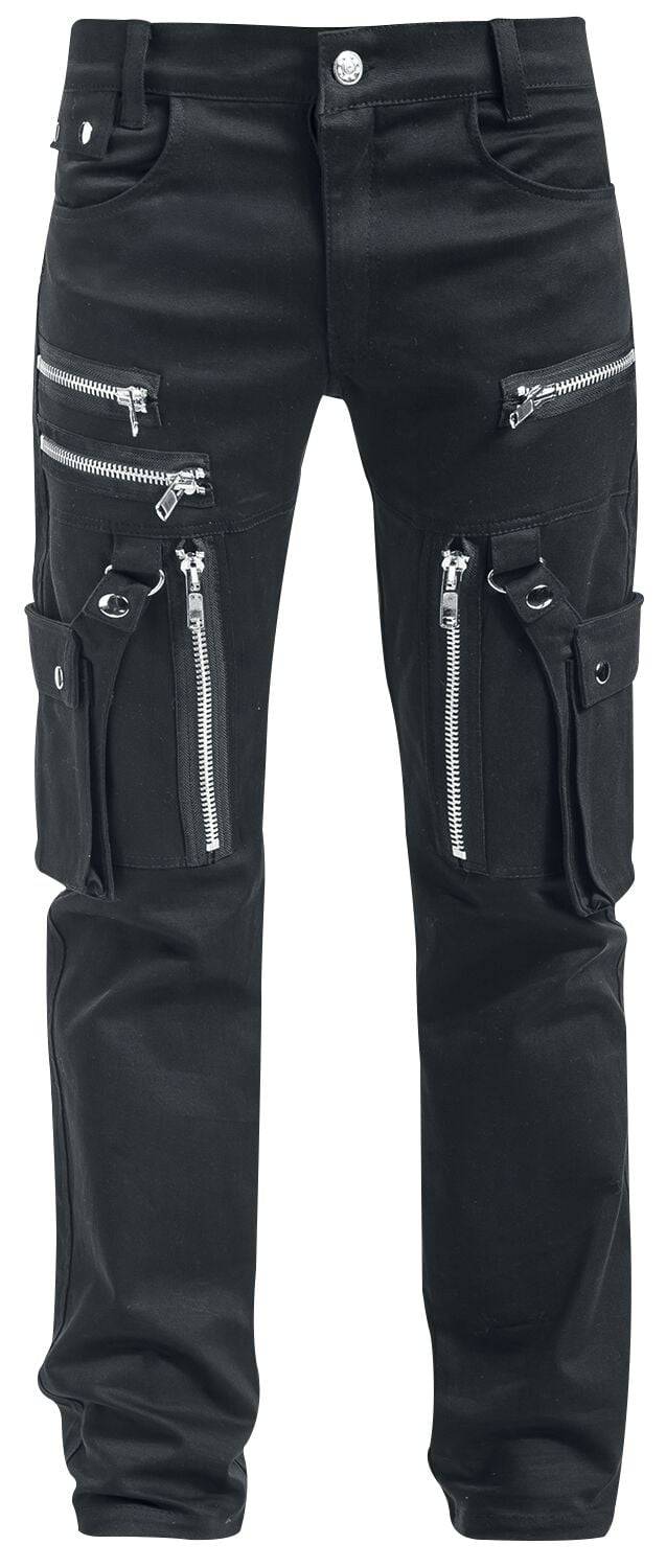 EMP "Andre Pants" Stoffhose schwarz von Vixxsin