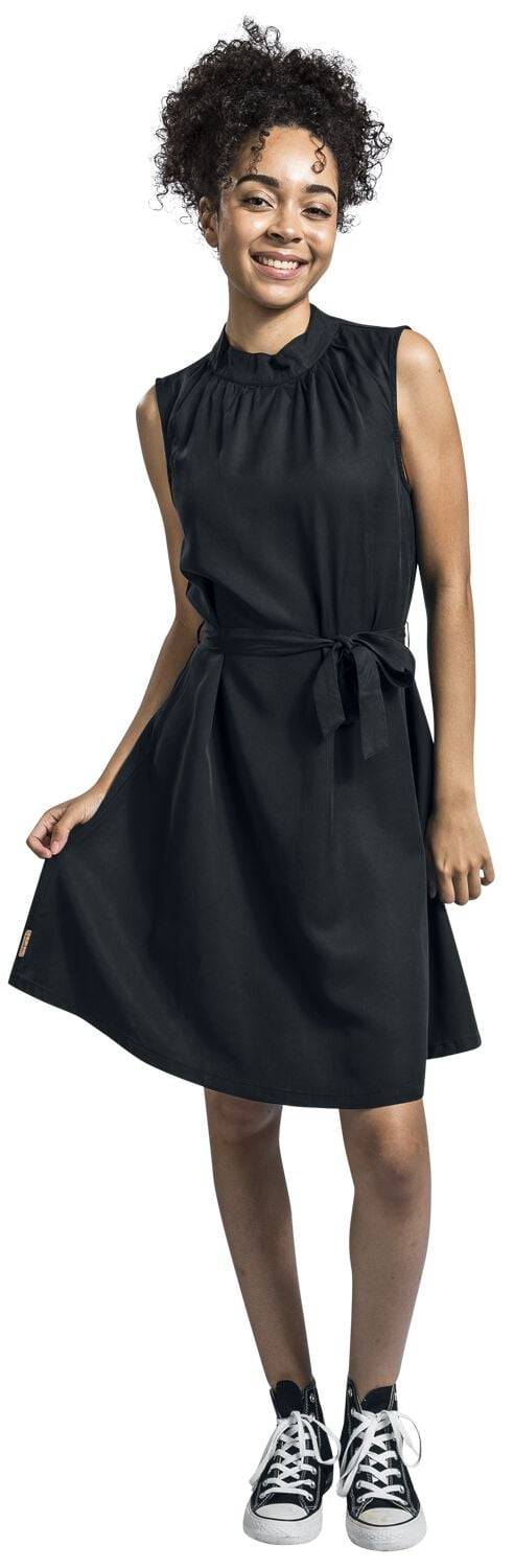 EMP "Angyc Org" Kurzes Kleid Schwarz Von Ragwear