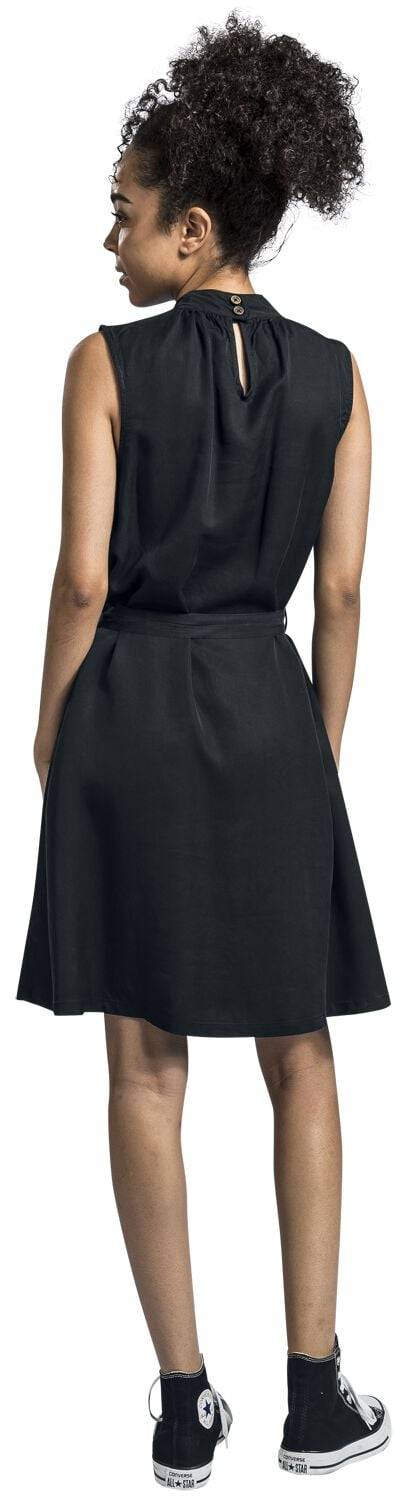 EMP "Angyc Org" Kurzes Kleid Schwarz Von Ragwear