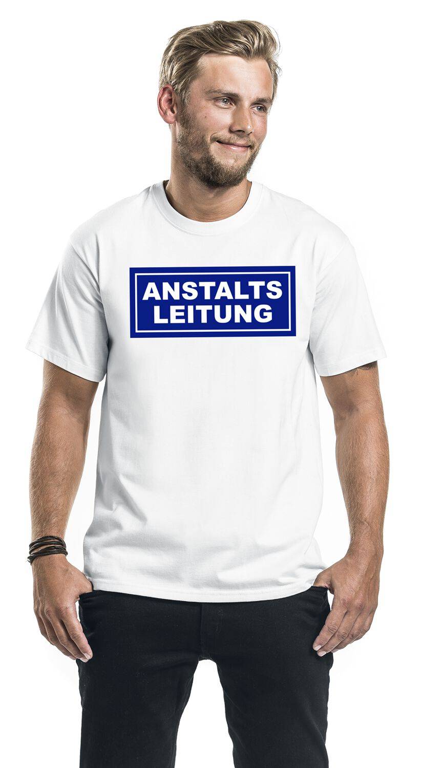 EMP "Anstaltsleitung" T-Shirt Weiß Von Sprüche