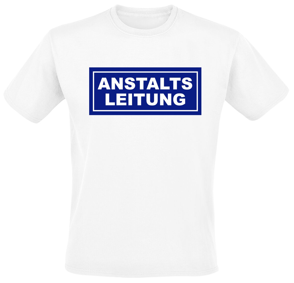 EMP "Anstaltsleitung" T-Shirt weiß von Sprüche