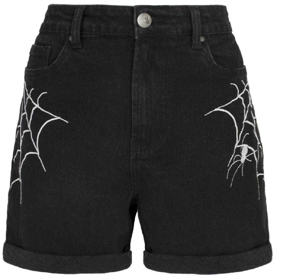 EMP "Ariana Shorts" Short schwarz von Hell Bunny