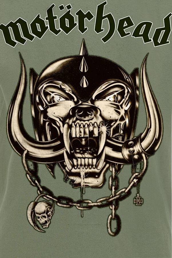 EMP "Army Green Warpig" T-Shirt Oliv Von Motörhead
