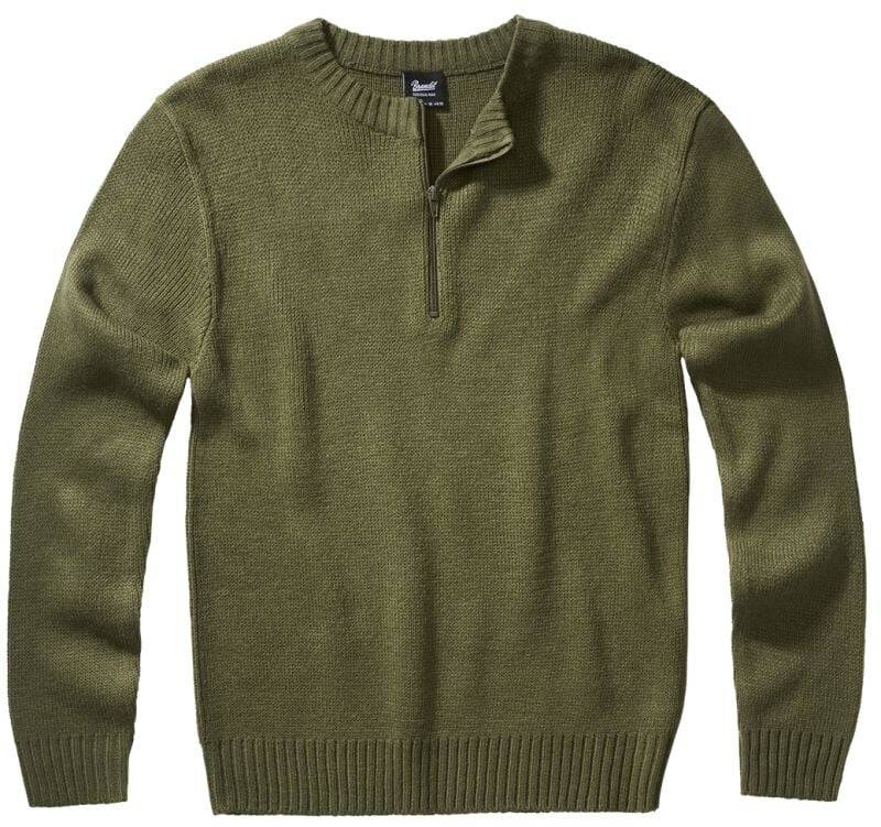 EMP "Army Pullover" Strickpullover oliv von Brandit