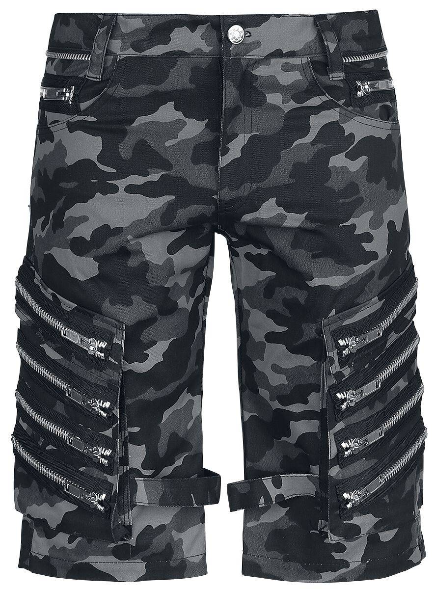EMP "Arvid Shorts Camo" Short schwarz von Heartless