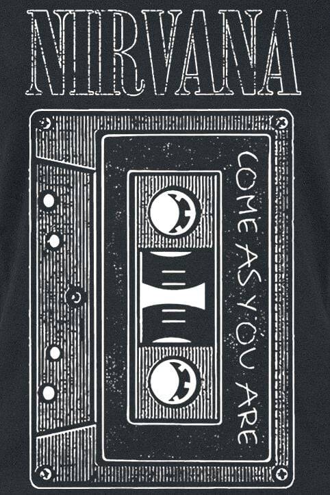 EMP "As You Are Tape" T-Shirt Schwarz Von Nirvana