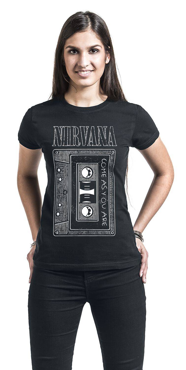 EMP "As You Are Tape" T-Shirt Schwarz Von Nirvana