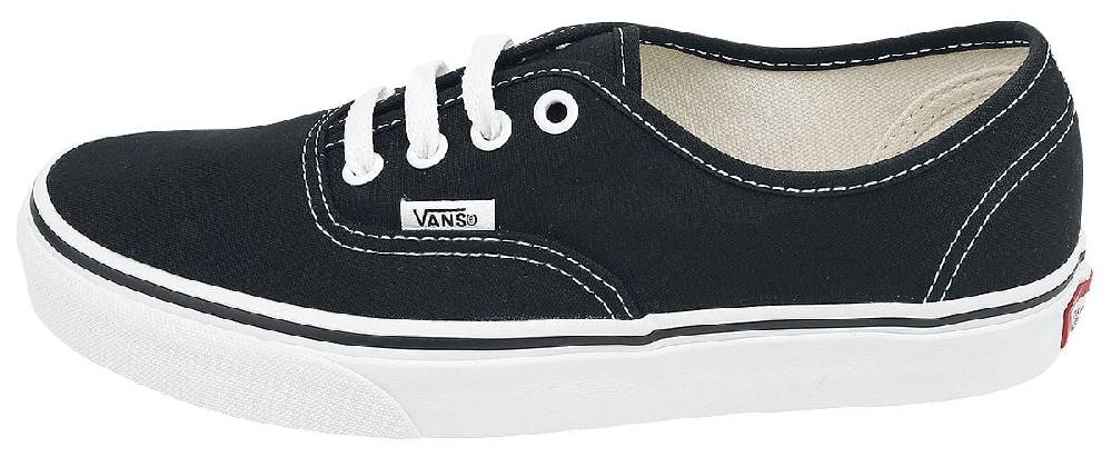 EMP "Authentic" Sneaker Schwarz/weiß Von Vans