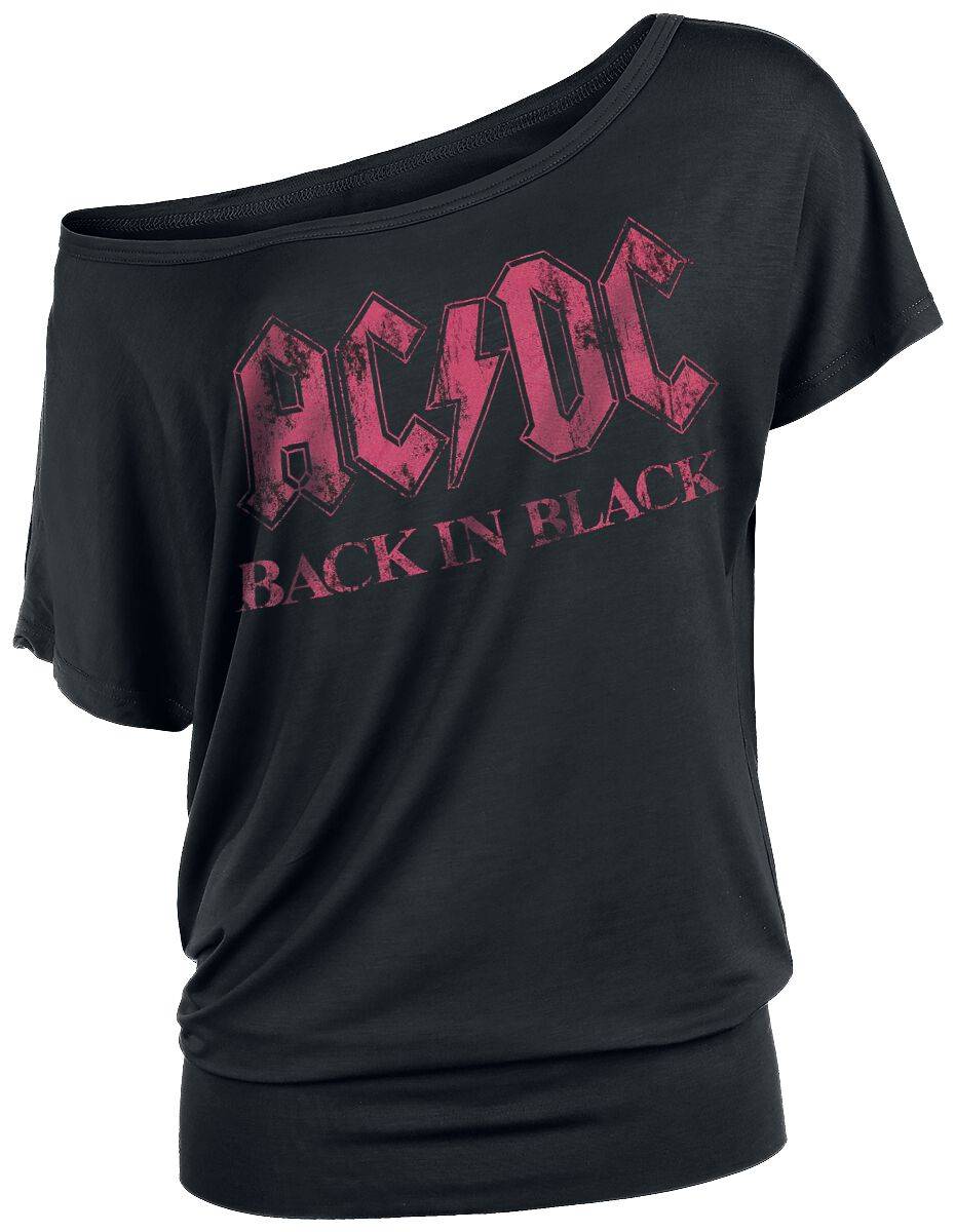 EMP "Back in Black" T-Shirt schwarz von AC/DC