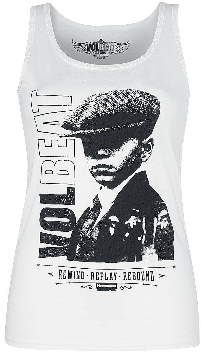 EMP "Bad Boys" Top weiß von Volbeat