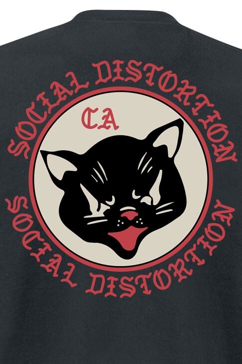 EMP "Bad Luck" T-Shirt Schwarz Von Social Distortion