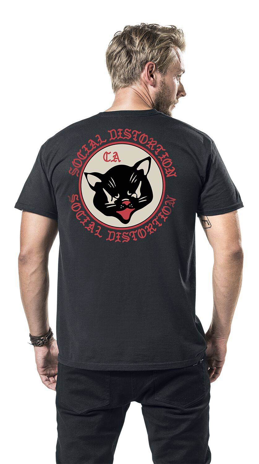 EMP "Bad Luck" T-Shirt Schwarz Von Social Distortion