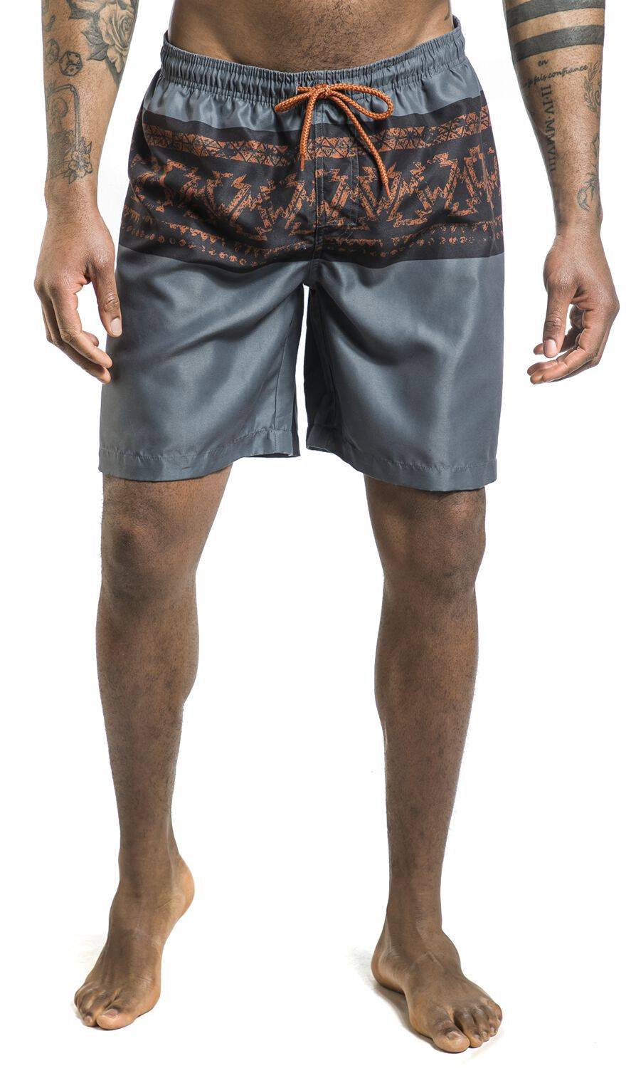 EMP Badeshort Dunkelgrau Von RED By EMP