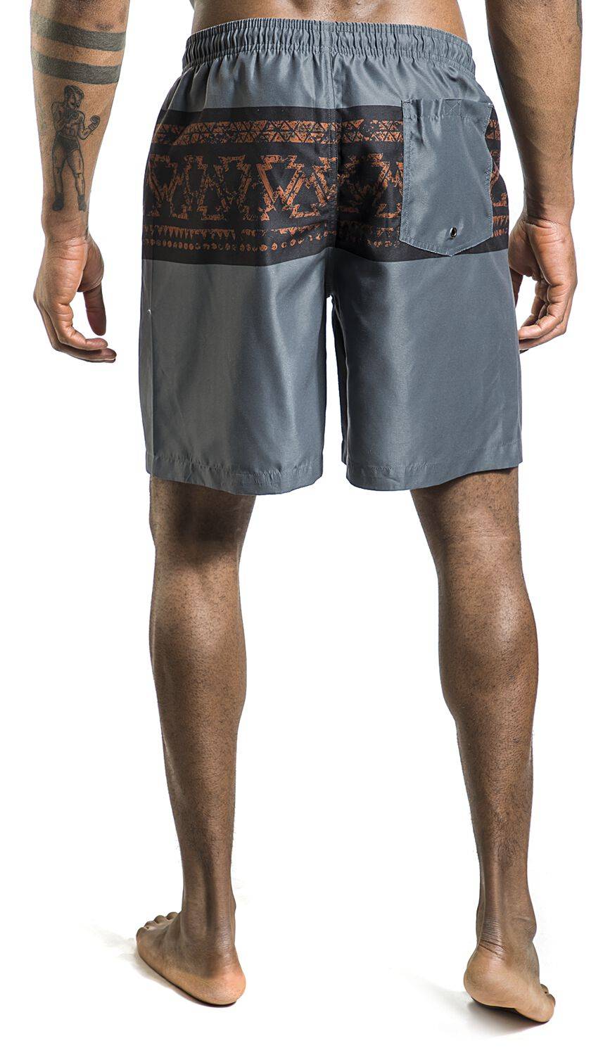 EMP Badeshort Dunkelgrau Von RED By EMP