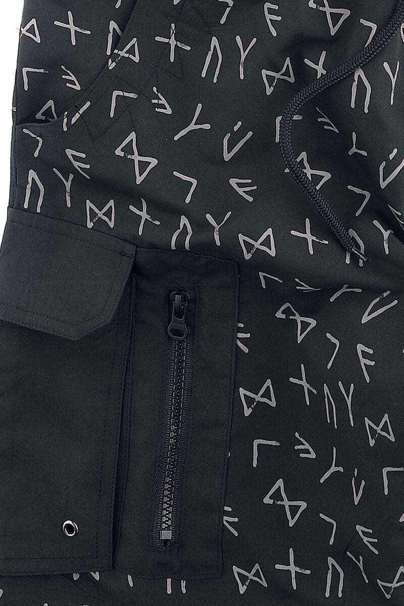 EMP Badeshort Grau Von Black Premium By EMP