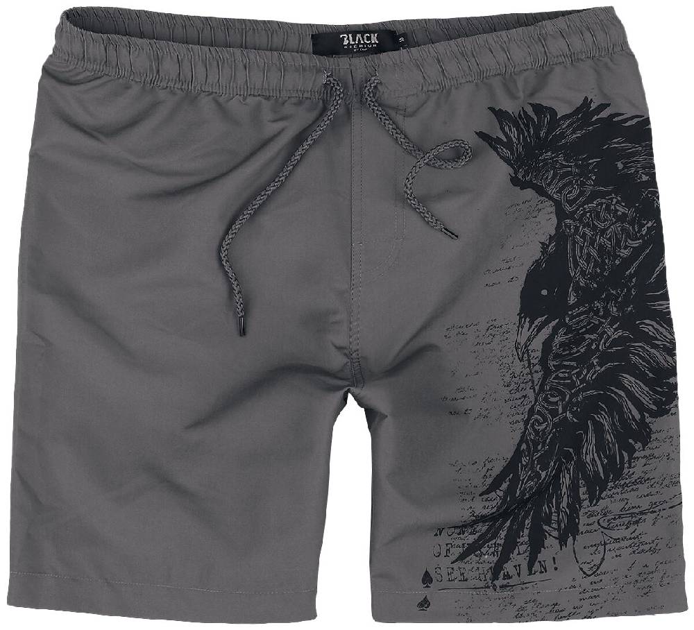 EMP Badeshort grau von Black Premium by EMP