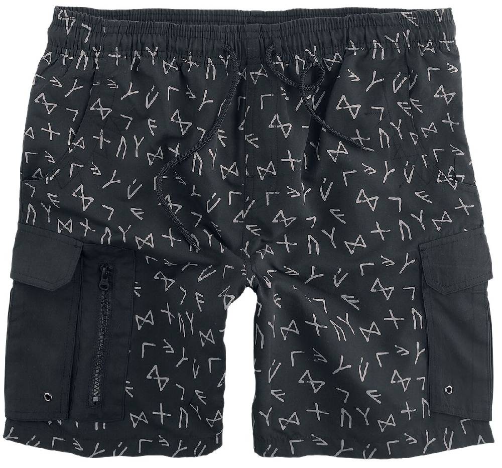EMP Badeshort grau von Black Premium by EMP