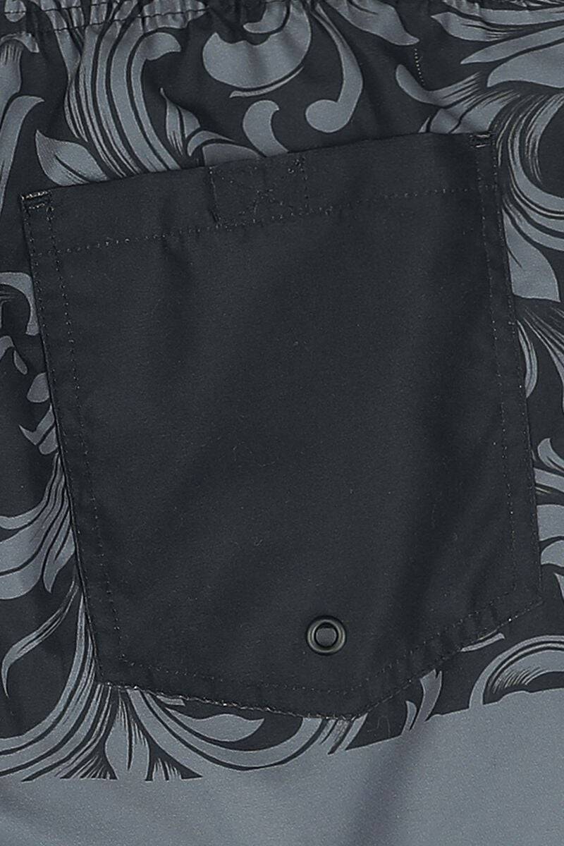 EMP Badeshort Schwarz Von Black Premium By EMP