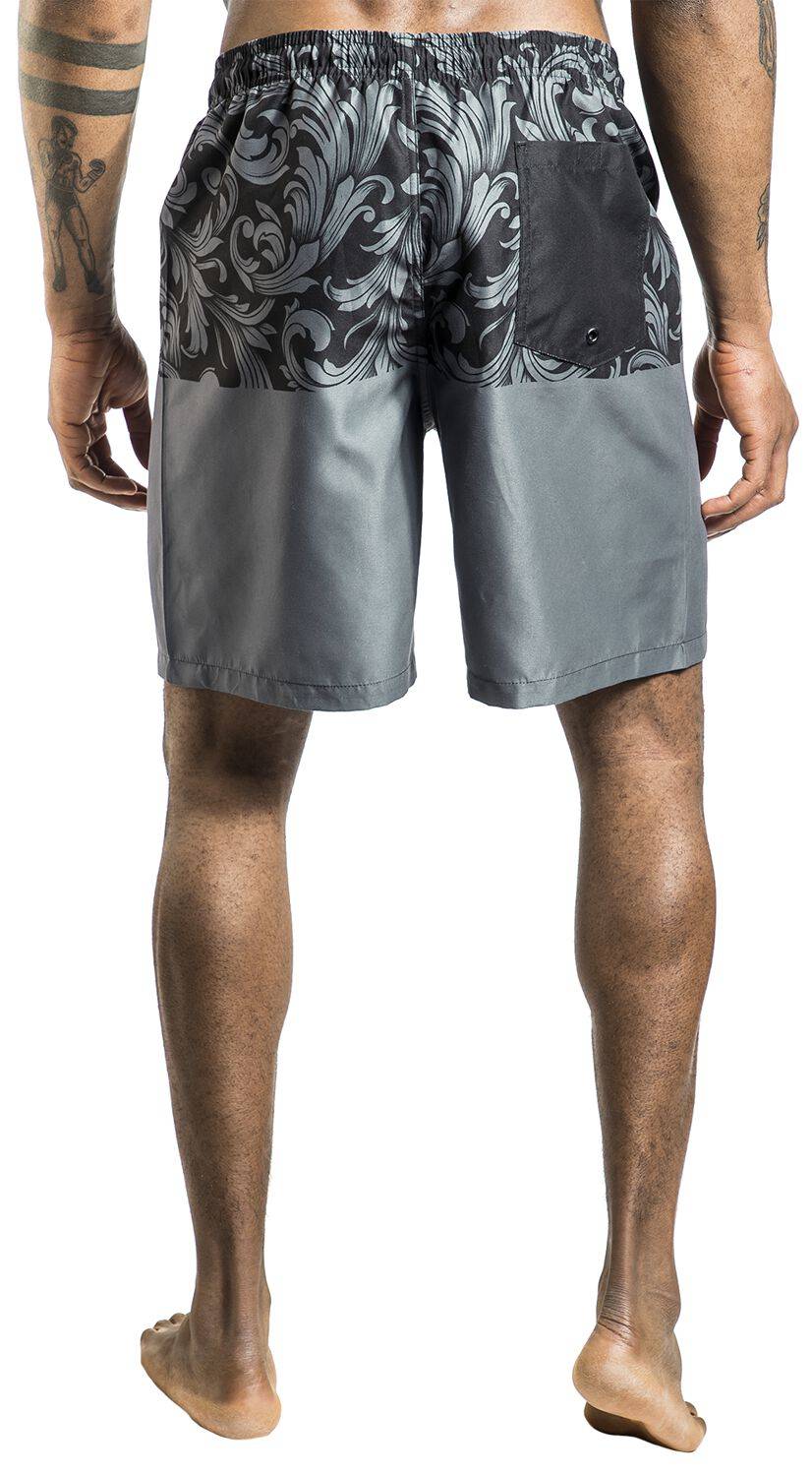 EMP Badeshort Schwarz Von Black Premium By EMP