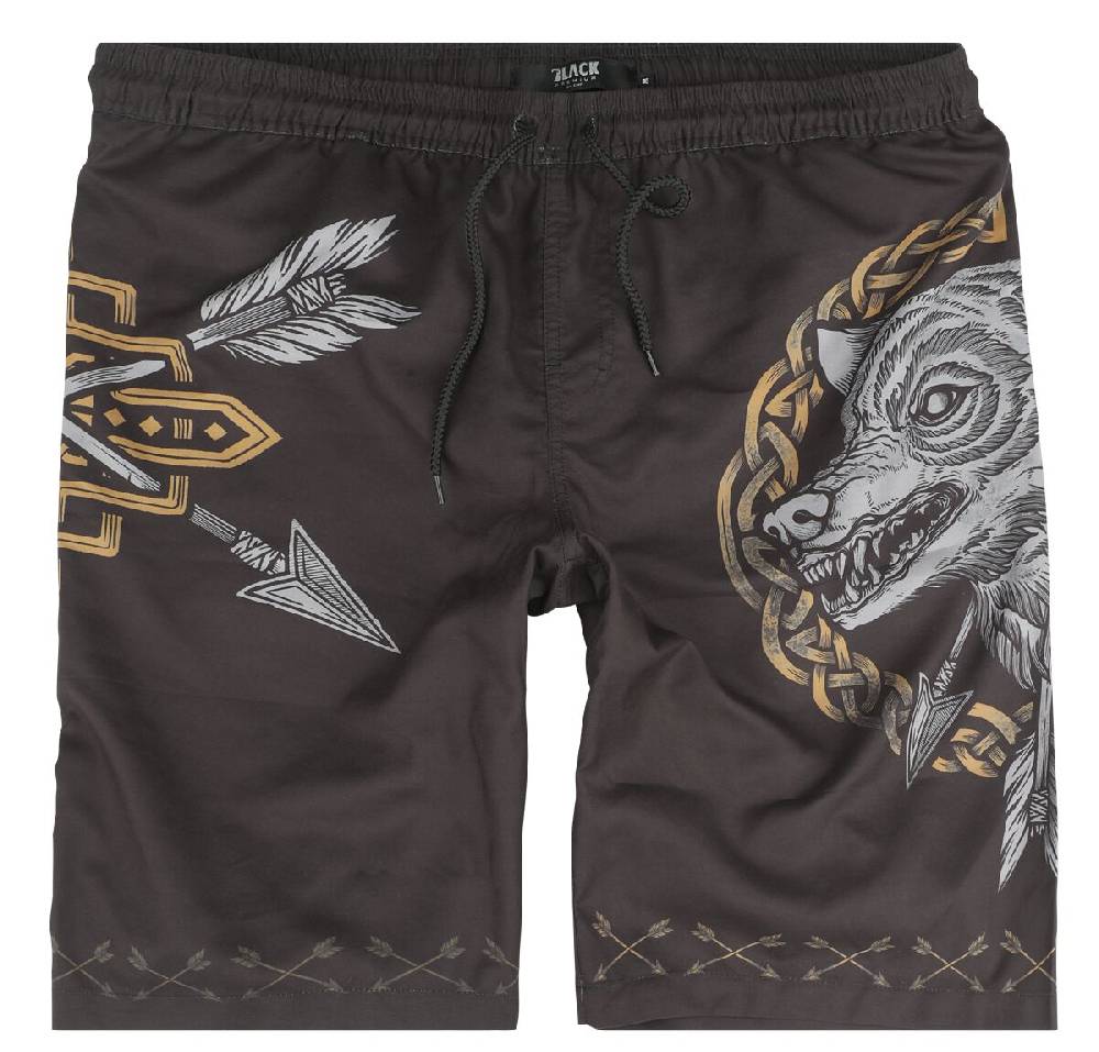 EMP Badeshort schwarz von Black Premium by EMP
