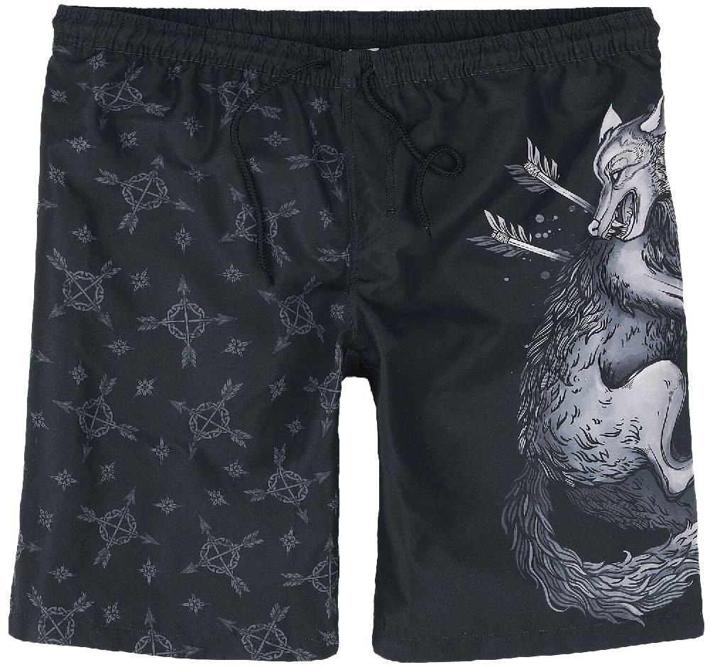 EMP Badeshort schwarz von Black Premium by EMP