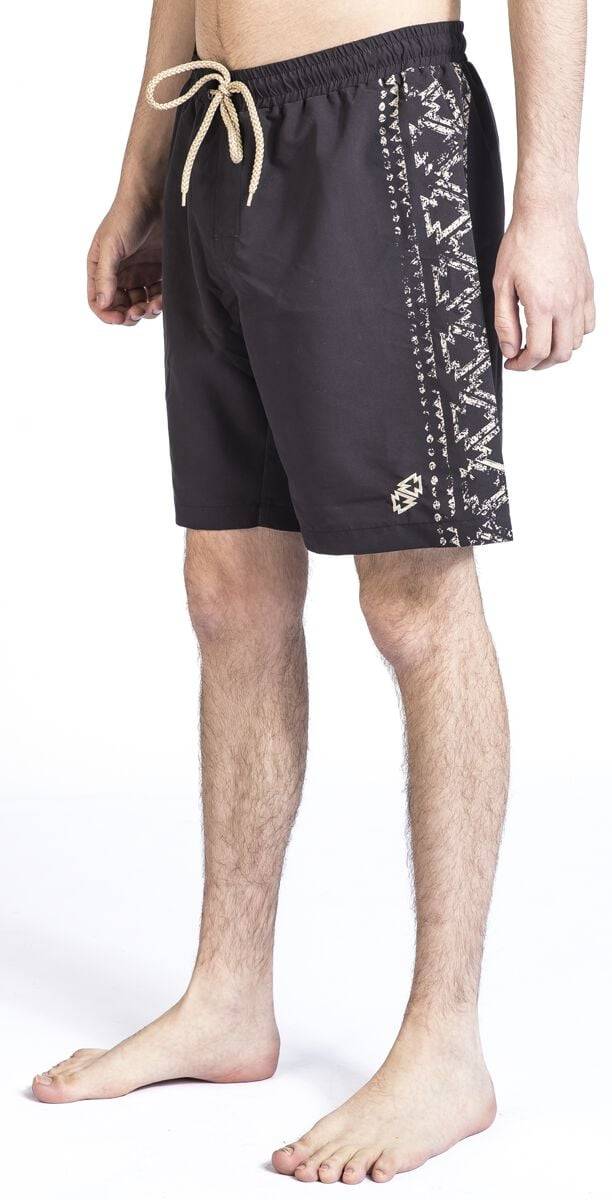 EMP Badeshort Schwarz Von RED By EMP