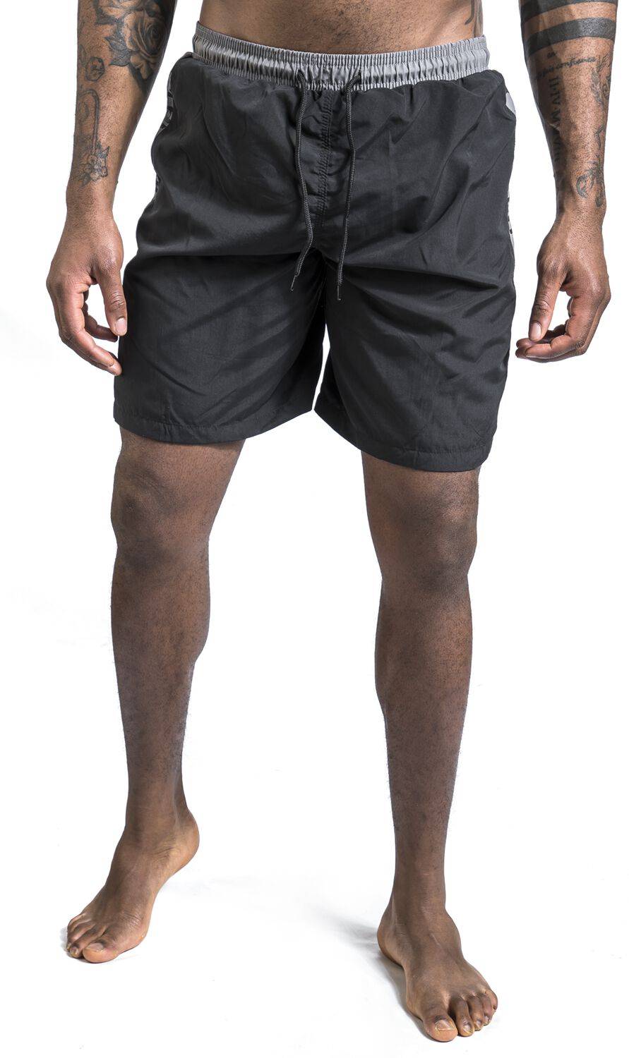 EMP Badeshort Schwarz Von RED By EMP
