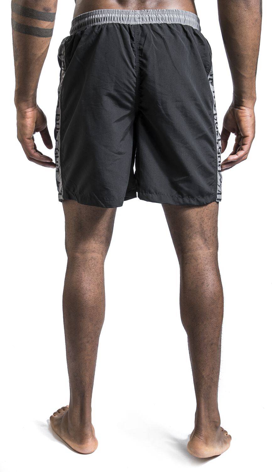 EMP Badeshort Schwarz Von RED By EMP