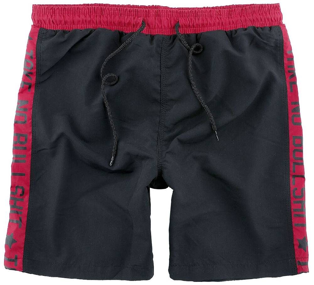 EMP Badeshort schwarz von RED by EMP