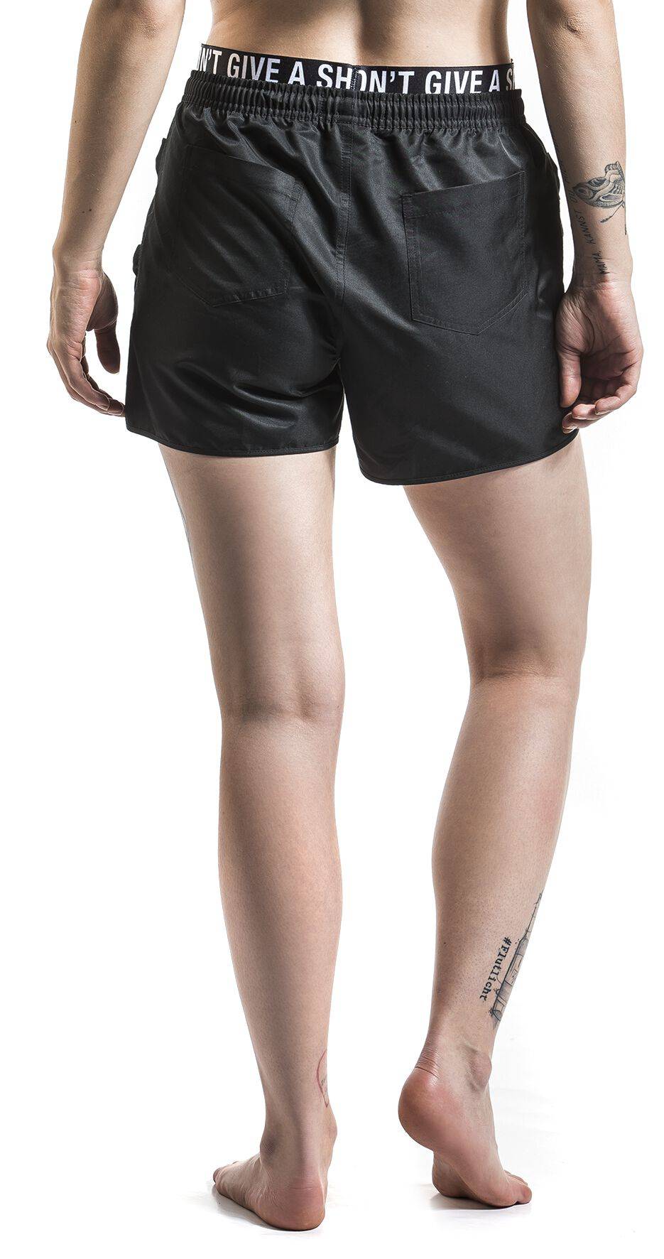 EMP Badeshort Schwarz Von RED By EMP