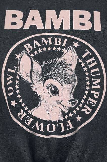 EMP "Bambi" Top Schwarz Von Bambi