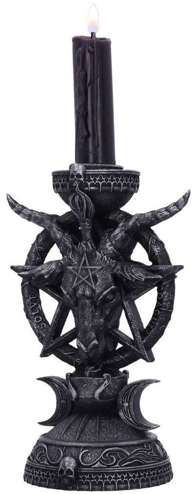 EMP "Baphomet" Kerzenständer Von Nemesis Now