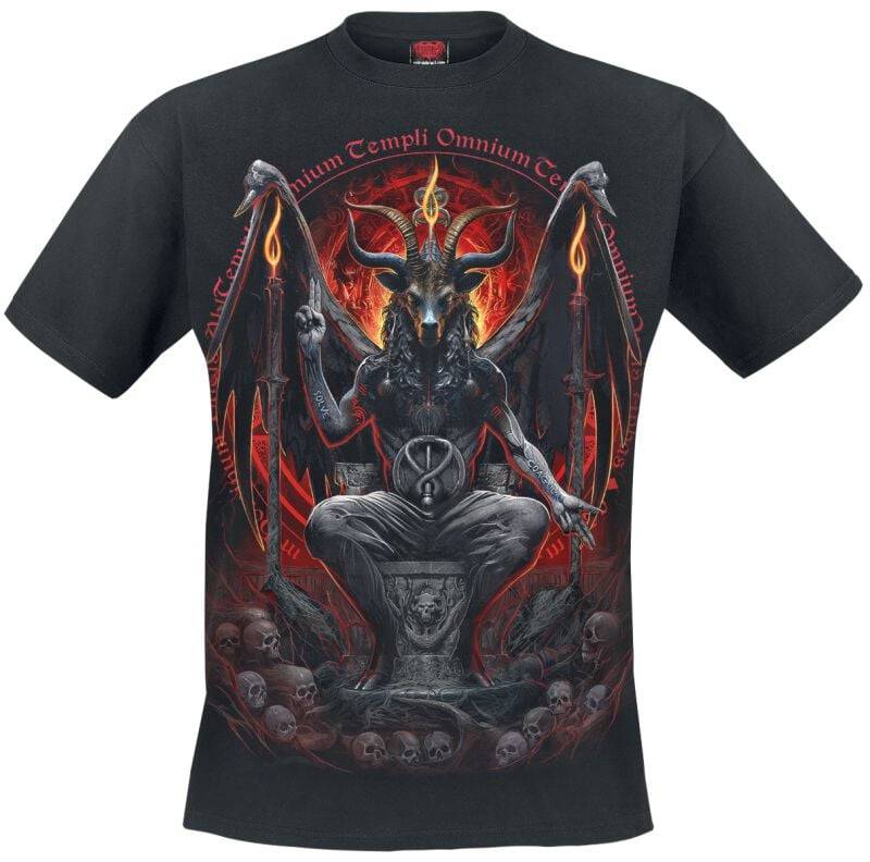 EMP "Baphomet" T-Shirt schwarz von Spiral