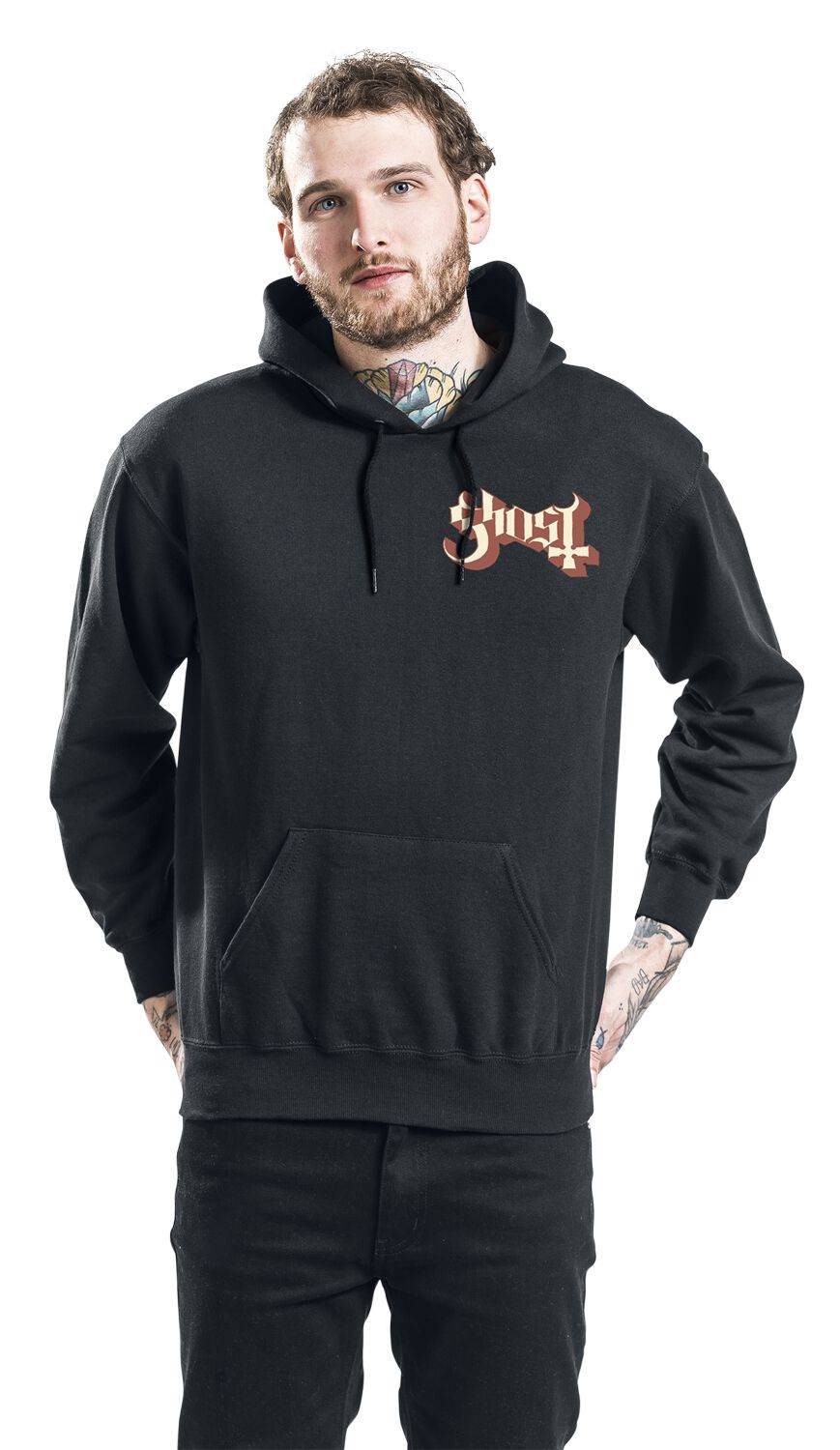EMP "Bats" Kapuzenpullover Schwarz Von Ghost