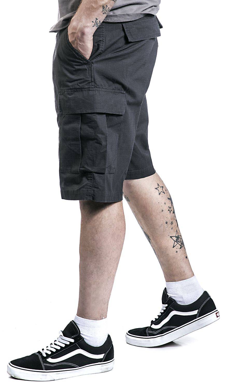 EMP "BDU Ripstop Short" Short Anthrazit Von Brandit