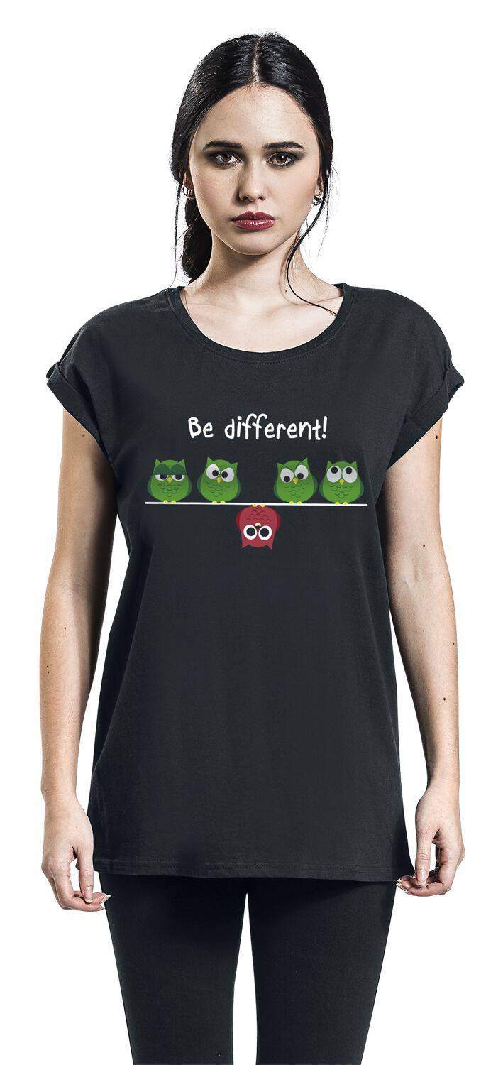 EMP "Be Different!" T-Shirt Schwarz Von Be Different!