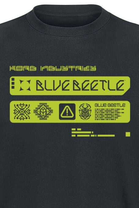 EMP "Beetle" T-Shirt Schwarz Von Blue Beetle
