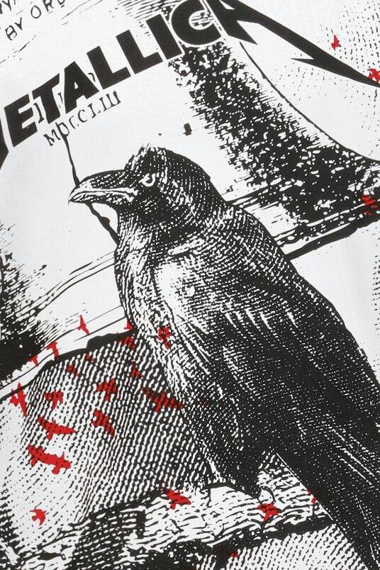 EMP "Bell Tolls" T-Shirt Weiß Von Metallica