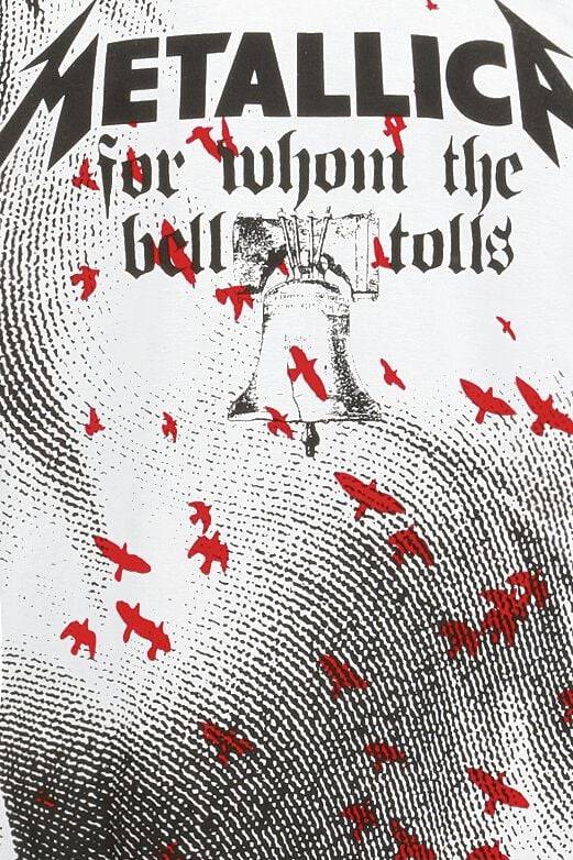 EMP "Bell Tolls" T-Shirt Weiß Von Metallica