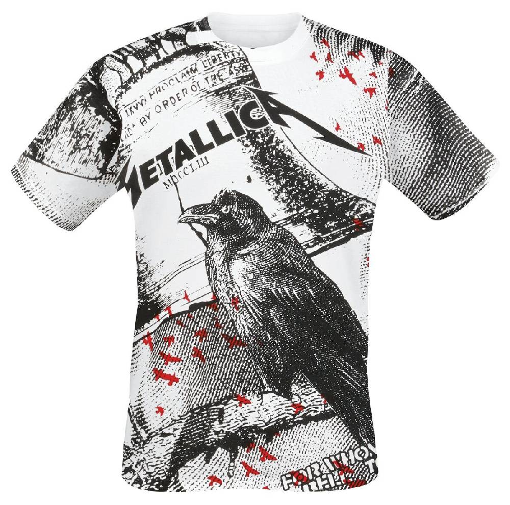 EMP "Bell Tolls" T-Shirt weiß von Metallica