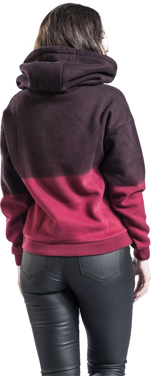 EMP "Bibi" Kapuzenpullover Schwarz/rot Von Forplay
