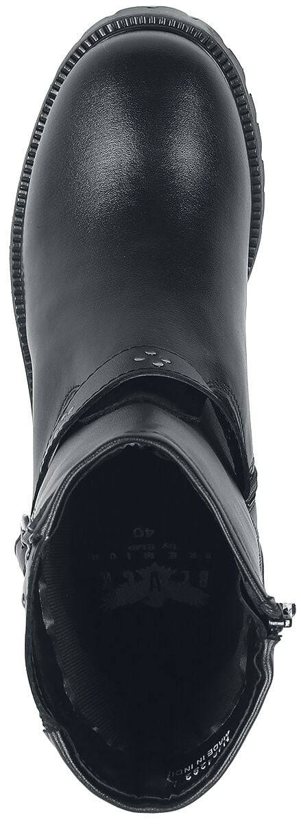 EMP Bikerboot Schwarz Von Black Premium By EMP