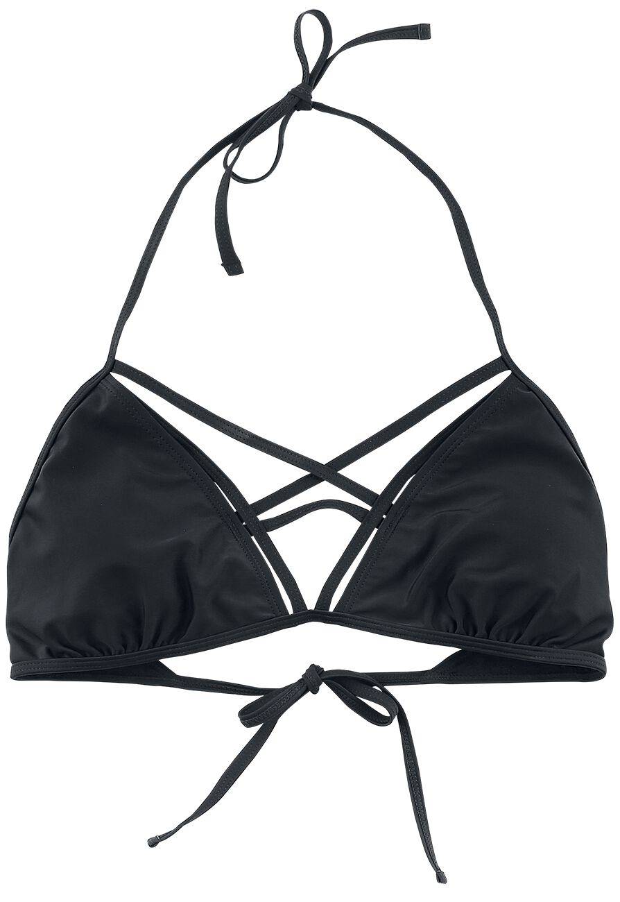 EMP Bikini-Oberteil schwarz von Gothicana by EMP