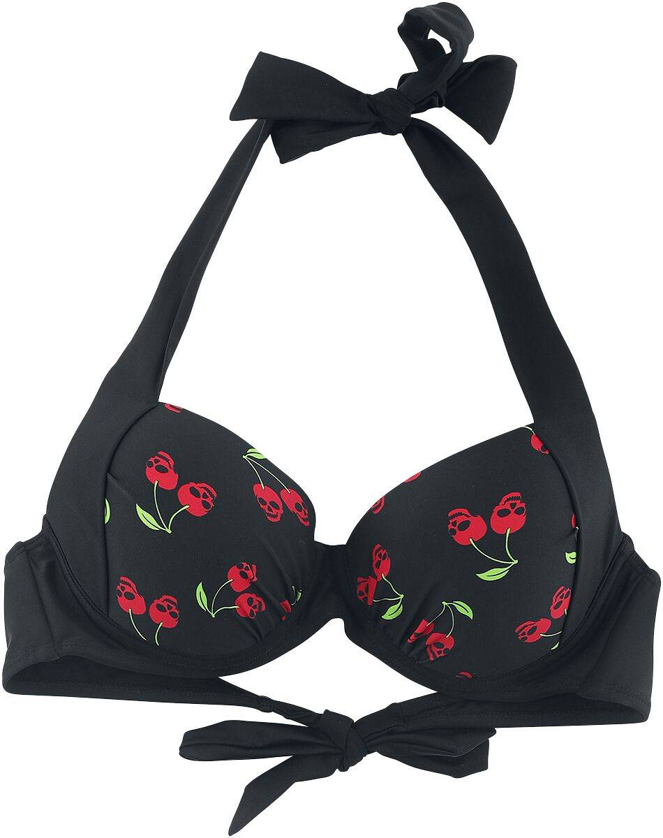 EMP Bikini-Oberteil schwarz von Rock Rebel by EMP