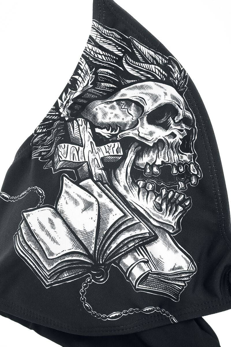 EMP Bikini-Oberteil Schwarz Von Rock Rebel By EMP